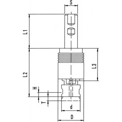 Závitníkové skľučovadlo M2-020 M1,4-7 TAPMATIC - obrázek