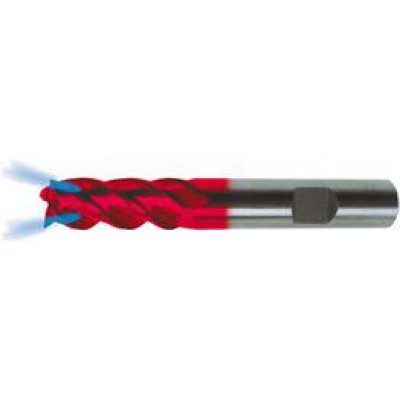 Ratio fréza dlhá DIN6527 tvrdokov FIRE typ INOX stopka HB Z4 6,0mm GÜHRING