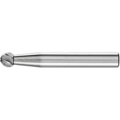 Technická fréza, tvrdokov, guľová, 0605 INOX 6mm 6x5,4mm Pferd