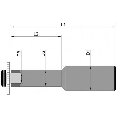 Upínacia stopka pre pílový kotúč DIN1835 tvar B 20x5mm Tschorn - obrázek