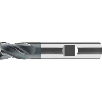 Hrubovacia fréza HPC krátka tvrdokov TiLAN 5/38 ° typ UNI Z4 EF 3mm FORMAT GT