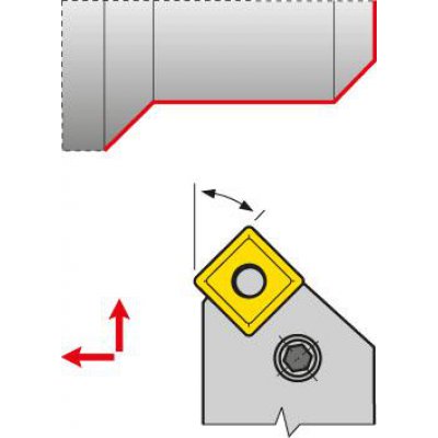 Úpinka 45 ° PSSNR 2525 M 12 - obrázek