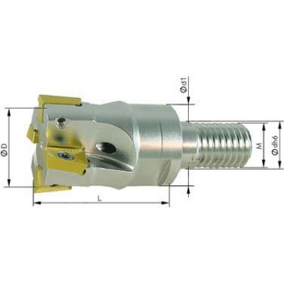 Fréza so závitom 90 ° Z2 vnútorné chladenie 16mm pre APKT10