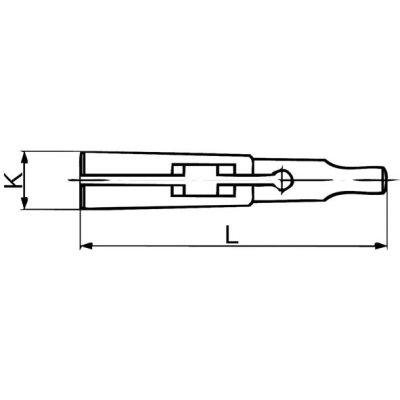 Zverné puzdro DIN6328 AK MK2 12,0mm Fahrion - obrázek