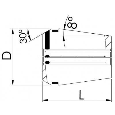 Klieština 429E vnútorné chladenie GERC25 3mm Fahrion - obrázek