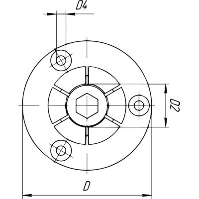 Upínací tŕň PA M2x7,40mm Mite-BITE - obrázek