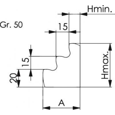 Stupňovitá upínacia, skrutkovacia podpierka DIN6318 140 / 102,5-140mm AMF - obrázek