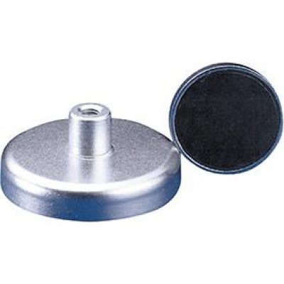 Plochý magnet so závitom 10x11,5mm FORMAT