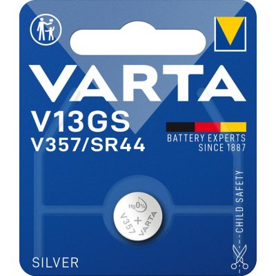 Gombíková batéria Electronics Silber V13GS/V357 1,55 V blisterpo 1 ks VARTA - obrázek