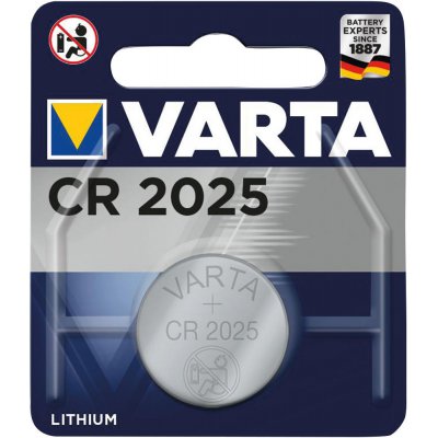 Gombíkový článok Electronics CR 2025 VARTA