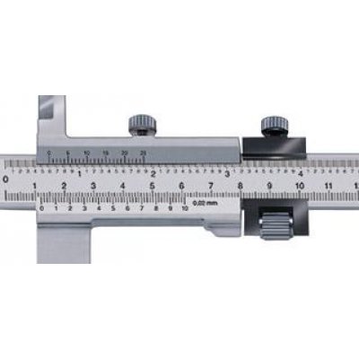 Dielenské posuvné meradlo s hrotmi 1/20 300x 90mm s jemným nastavením FORMAT
