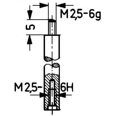 Nástavec pre merací snímač 10mm Käfer