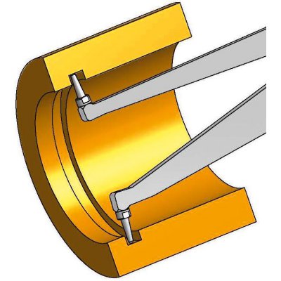 Vnútorný rychlosnímač Intertest 70-120mm KRÖPLIN - obrázek