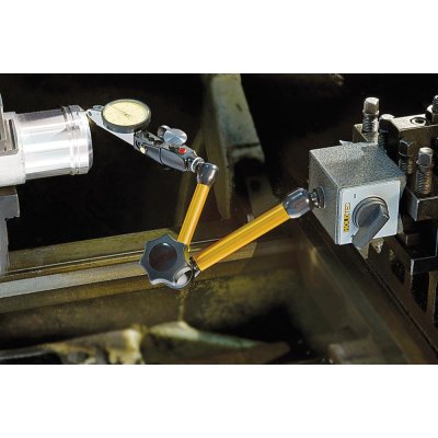 Magnetický merací statív 320 N s jemným nastavením na ramene 201 mm IBT  - obrázek