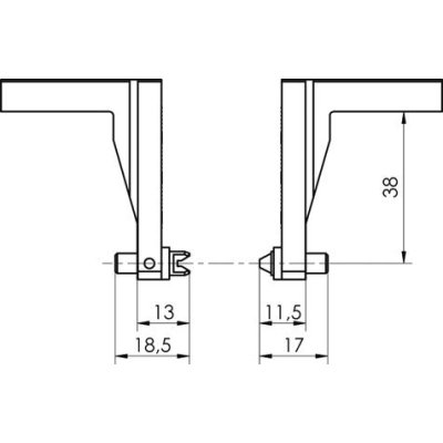Závitové mierky (pár) na stúpanie metrických vonkajších závitov: 0,35mm HP - pre216707.jpg