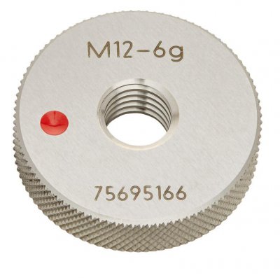 Závitový kaliber krúžok (výmet z diel) DIN2299 M1