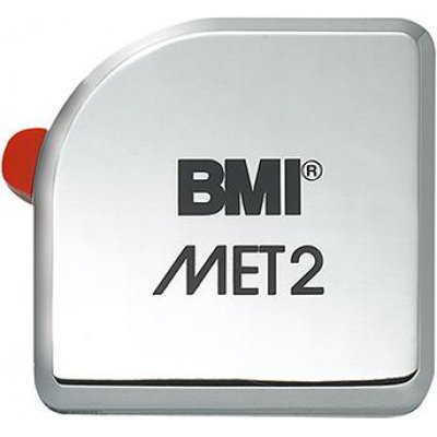 Vreckový zvinovací meter kov 2mx13mm BMI