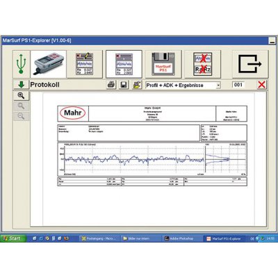 Softvér PS1 / M 300 pre Drsnomer MAHR