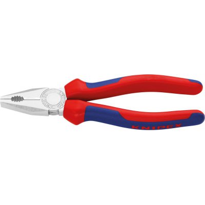 Kombinované kliešte hlava pochrómovaná a viaczložkové návleky 180mm KNIPEX
