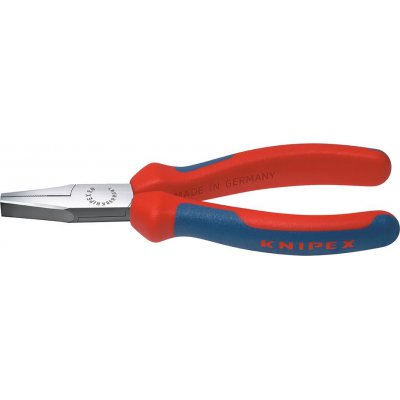 Ploché kliešte, leštená hlava a viaczložkové návleky 140mm KNIPEX