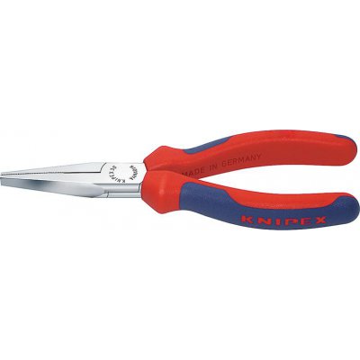 Kliešte s dlhými čeľusťami, tvar 1, ploché tvar 1, plastové návleky 140mm KNIPEX