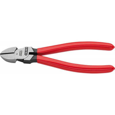 Bočné štiepacie kliešte, hlava leštená, plastové návleky 110mm KNIPEX