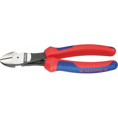 Silové bočné štiepacie kliešte leštená hlava a viaczložkové návleky 140mm KNIPEX