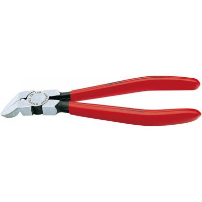 Bočné štiepacie kliešte na plasty, zalomené 45 ° 160mm KNIPEX