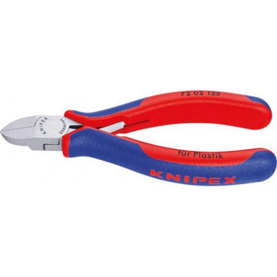 Bočné štiepacie kliešte na plasty viaczložkové návleky 125mm KNIPEX