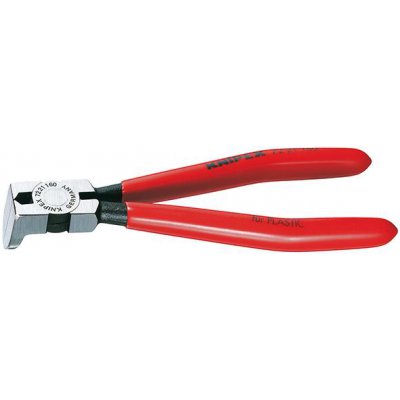 Bočné štiepacie kliešte na plasty, zalomené 85 ° 160mm KNIPEX