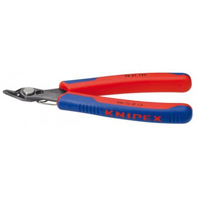 Bočné štiepacie kliešte pre elektroniku Super Knips tvar 3 125mm KNIPEX