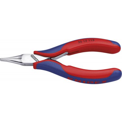 Úchopové kliešte pre elektroniku ploché široké čeľuste 115mm KNIPEX