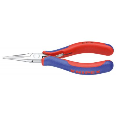 Úchopové kliešte pre elektroniku pologuľaté čeľuste 145mm KNIPEX