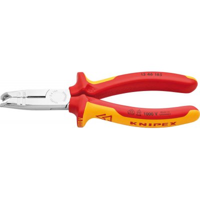 VDE odplášťovacie kliešte 2-zložkové návleky 165mm qmm KNIPEX