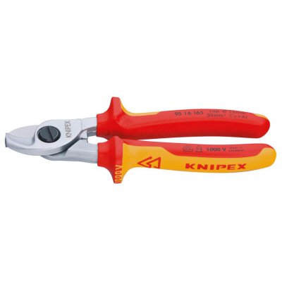 Káblové nožnice VDE viaczložkové návleky 165mm KNIPEX