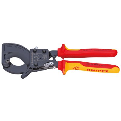 Rezač káblov VDE viaczložkové návleky 250mm KNIPEX