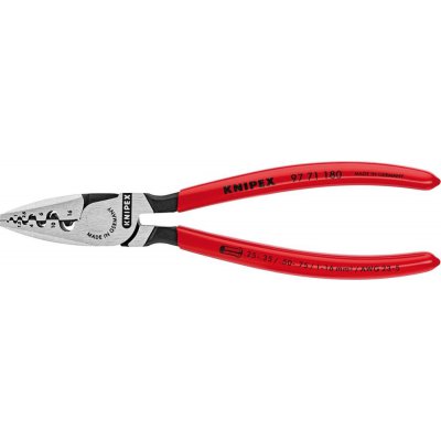 Kliešte na koncové dutinky leštená hlava 180mm qmm KNIPEX