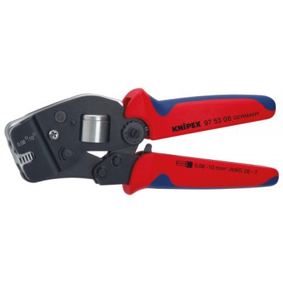 Krimpovacie kliešte samočinné nastavenie 0,08-10qmm KNIPEX