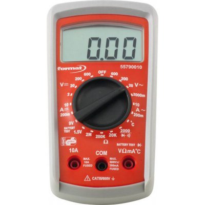 Digitálny multimeter 2-600V FORMAT