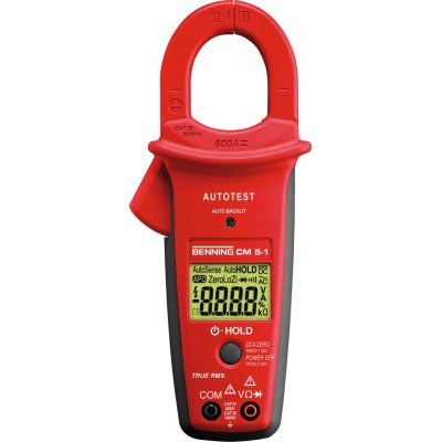 Digitálny multimeter s prúdovými kliešťami CM 5-1 BENNING