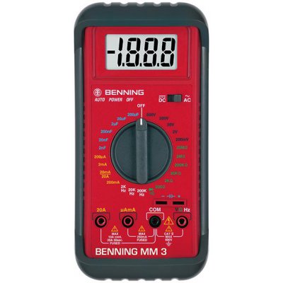 Digitálny multimeter MM 3 BENNING