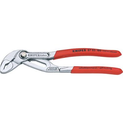 Kliešte SIKO Cobra 8703180 plastové návleky 180mm KNIPEX