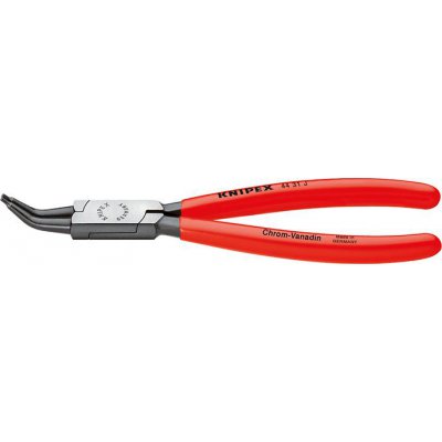 Kliešte na vnútorné istiace krúžky zahnuté 45 ° J02 mm KNIPEX