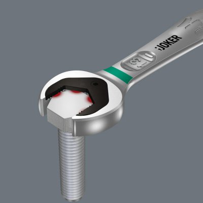 Očkový račňový kľúč Joker switch 8mm Wera - obrázek