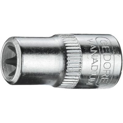 Nástrčkový kľúč 1/4" E4x25mm GEDORE