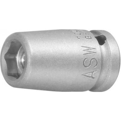 Za tepla kovaný nástrčkový kľúč s magnetom 1/4" 8mm ASW