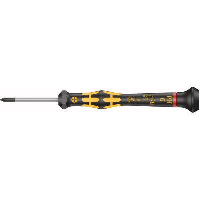 Sada skrutkovače ESD pre elektroniku PH0x60mm Wera