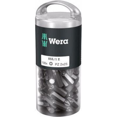 Bit 1/4" DIN3126E6,3 PH1x25mm, balenie 100 ks Wera