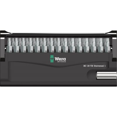 Sada bity Bit-Check 30 TX Universal 1 Wera