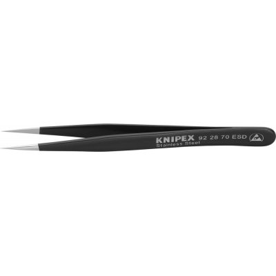 Pinzeta ESD 110mm čierna KNIPEX